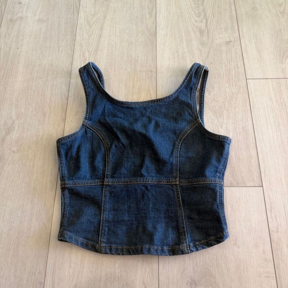 Cotton On Denim Corset size 4